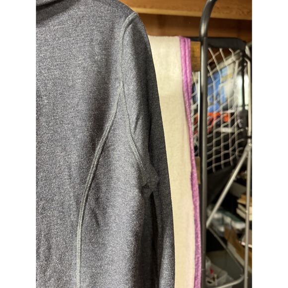 Free Country Denim Blue Snap Collar Jacket Button Front Pockets Textured - Picture 14 of 16